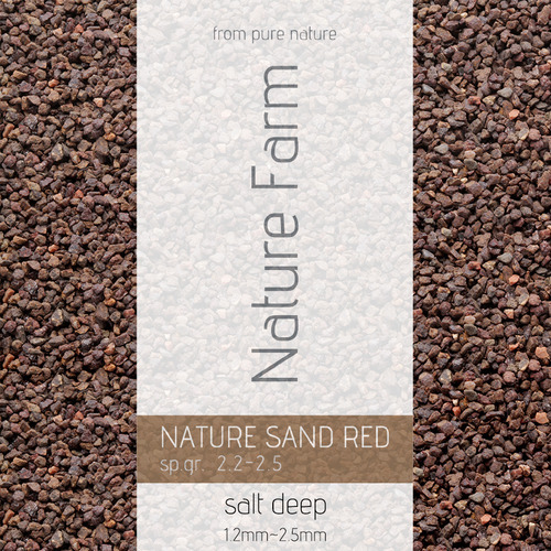 Nature Sand RED salt deep 4kg 네이처 샌드 레드 솔트 딥 4kg (1.5mm~2.8mm)